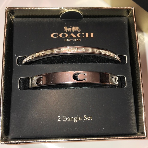 Coach 2 piece bangle set - Picture 4 of 5